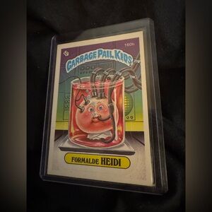 1986 Topps Garbage Pail Kids 4th Series - Formalde Heidi GPK‍ in sleeve